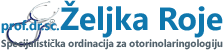 ORL -prof.dr.sc. Željka Roje logo